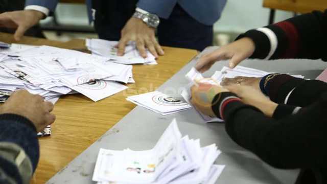 نتائج فرز الأصوات الأولية باللجنة العامة بمركز الزقازيق