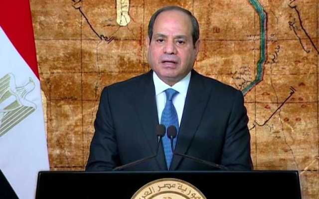الرئيس السيسي يؤكد سعي مصر المكثف لوقف إطلاق النار بغزة
