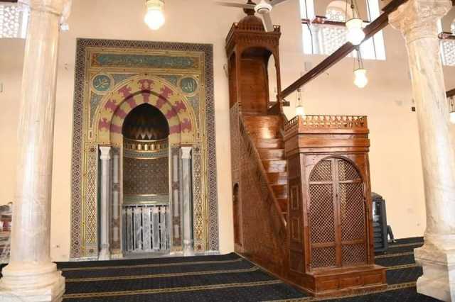 بث مباشر.. شعائر صلاة الجمعة من مسجد عمرو بن العاص