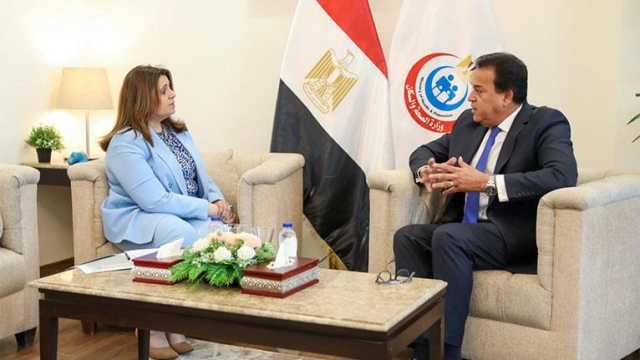 وزير الصحة يستقبل وزيرة الهجرة لبحث آليات تنفيذ مطالب الأطباء المصريين بالخارج