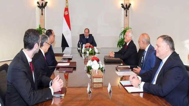 السيسي يطلع على تطورات مشروع الربط الكهربائي مع أوروبا