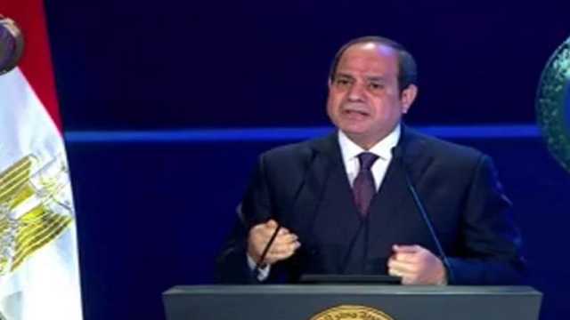 مكسبها 100 ألف دولار.. السيسي يوجه رسالة على الهواء لأولياء الأمور