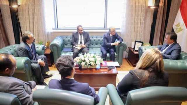 وزير الصحة يبحث مع سفير المغرب التعاون في ملف الصناعات الدوائية