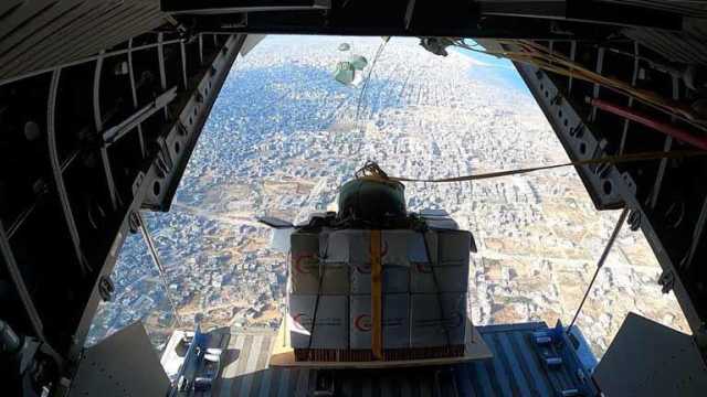 الجسر الجوي لإغاثة أهالي غزة.. المصيلحي: مصر قدمت 80 ٪ من إجمالي الدعم المقدم