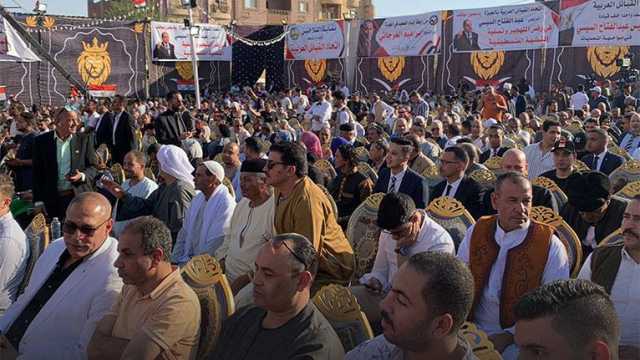 احتفالية اتحاد القبائل العربية تبدأ بتلاوة آيات من القرآن الكريم