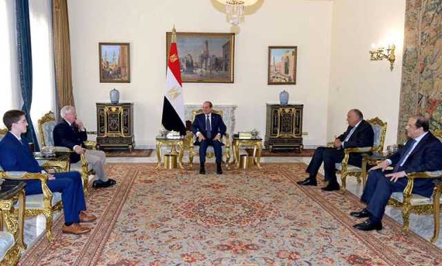اجتماع مهم بين الرئيس السيسي والسيناتور الأمريكي ليندسي جراهام - تفاصيل المناقشات