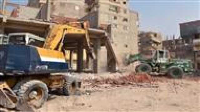 هتخالف هنهد.. الجيزة تواصل إزالة المباني المخالفة بالهرم -فيديو