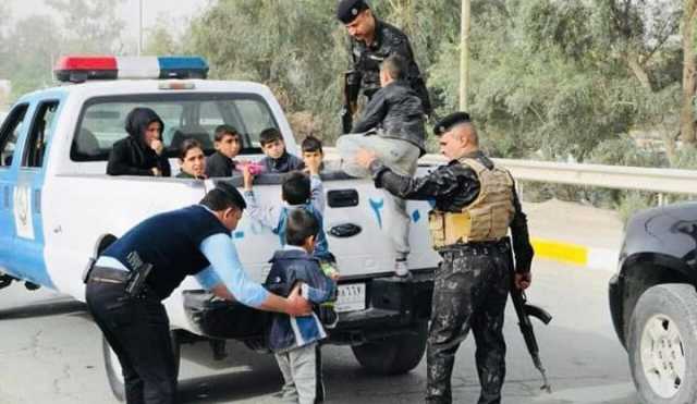 بحوزته اجهزة اتصال محظورة.. القبض على زعيم عصابات التسول في كركوك