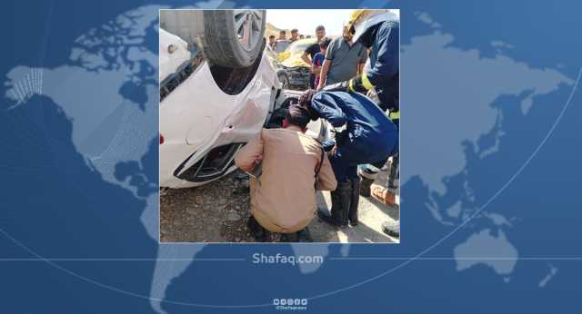 في ديالى وصلاح الدين.. مصرع 5 أشخاص بحادث سير وهجوم مسلح