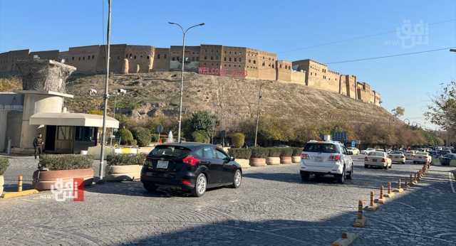 غبار خفيف يلف مدن كوردستان خلال ساعات