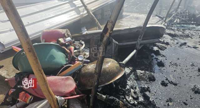 خلال يومين .. حريق جديد يطال مخيم كبرتو للنازحين جنوبي دهوك
