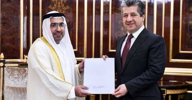 مسرور بارزاني يتسلم دعوة للمشاركة في القمة العالمية للمناخ كوب 28