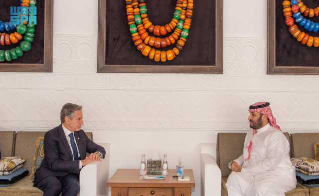 بن سلمان يبحث مع بلينكن التصعيد في غزة: ضرورة وقف العمليات ورفع الحصار