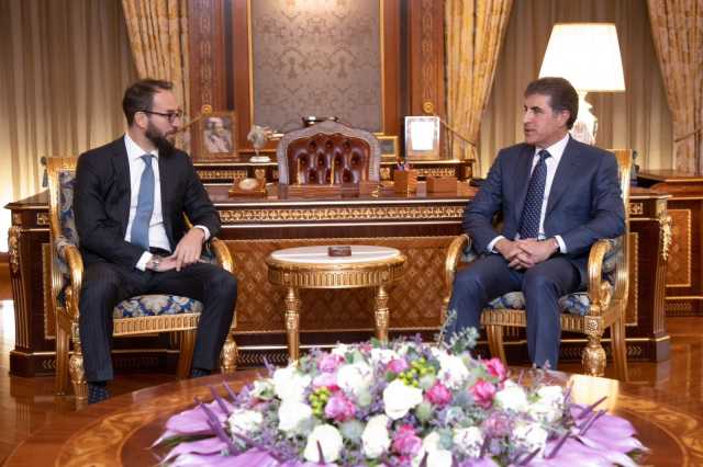 نيجيرفان بارزاني والقنصل الأمريكي يعبران عن قلق من توسع المخاطر في الشرق الأوسط