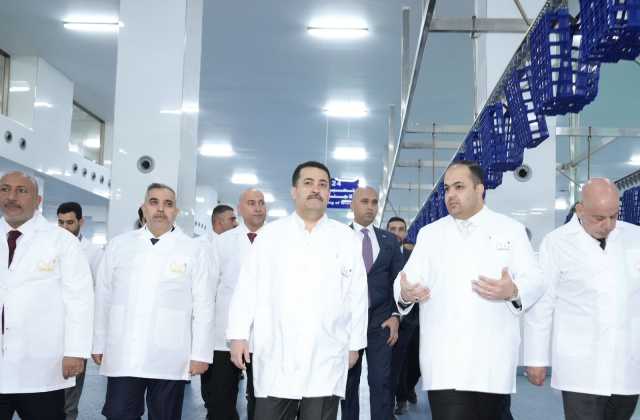 السوداني افتتحه .. مشروع دواجن كربلاء يُنتج 3 ملايين بيضة وأكثر من 300 الف طن من اللحوم سنوياً