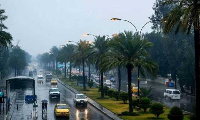 توقعات الأمطار والغبار والبرد في طقس العراق تمتد ليوم الجمعة المقبل