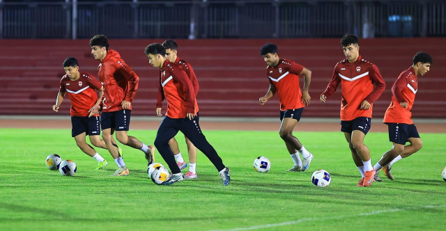 منتخب شباب العراق يبدأ تحضيراته استعداداً لمباراة أستراليا