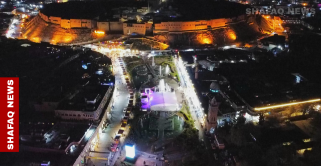 انطلاق مهرجان ليالي رمضان في أربيل.. صور