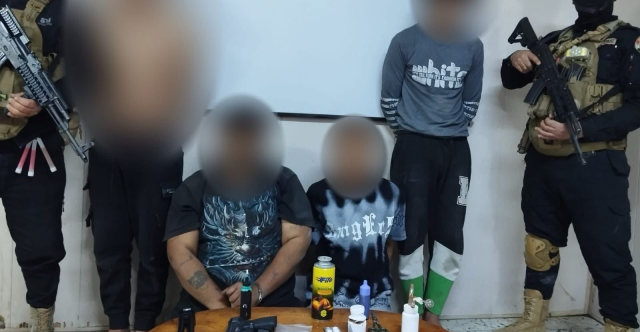 اعتقال عصابتين للتسليب وتجارة المخدرات جنوبي العراق