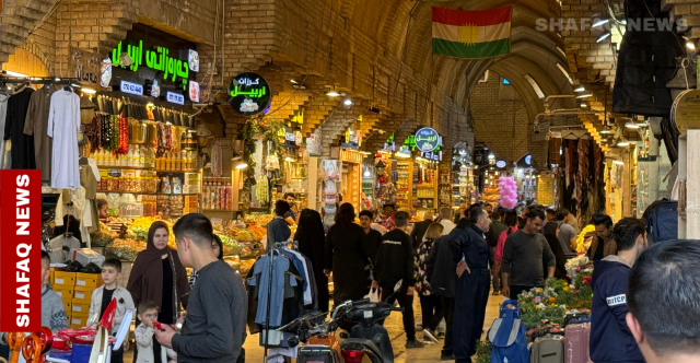 بعد صرف الرواتب .. اسواق اربيل تغص بالمتبضعين قبيل عيد الفطر (صور)