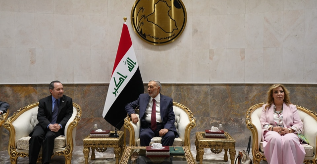 المشهداني يلتقي بـأكبر بعثة تجارية أمريكية ويؤكد: ندعم بقوة الاتفاقيات الثنائية
