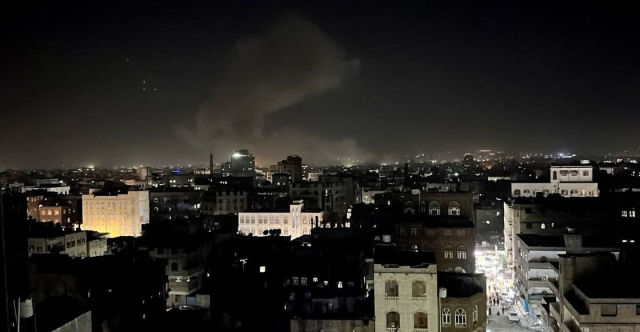المقاتلات الأمريكية تنفذ 20 غارة على مواقع للحوثيين في اليمن