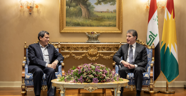 نيجيرفان بارزاني وعبدي يؤكدان أهمية مشاركة الكورد وجميع مكونات سوريا في الحكم