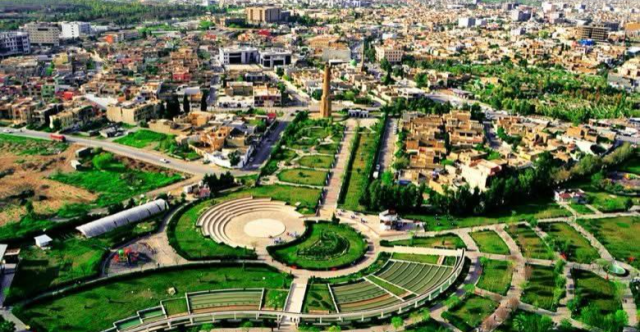 أربيل تنشئ أربع حدائق على مساحة 200 دونم تضم 35 ألف شجرة