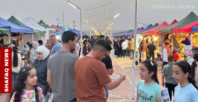 بازار خانقين.. مبادرة تجمع منتجات شباب كوردستان (صور)