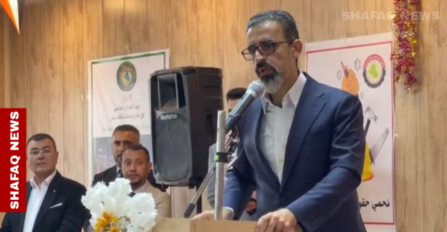 محافظ كركوك يثمن دور العمال ويشكو تحديات رباعية وينتقد الحكومة المحلية السابقة