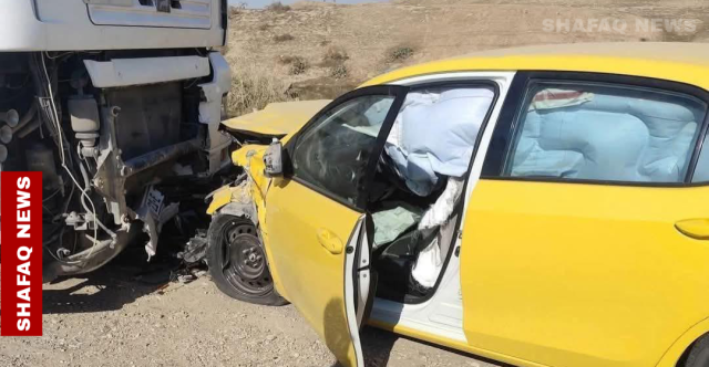 نينوى.. مصرع وإصابة 14 شخصاً في 10 حوادث سير