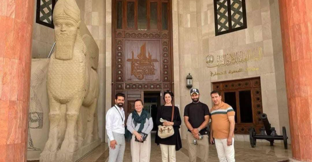 الصحافة الإيطالية تنبهر بمتحف البصرة الحضاري: سننقل ما رأيناه لشعبنا
