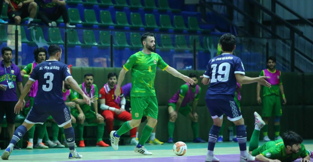 الشرطة لنهائي دوري المحترفين لكرة الصالات