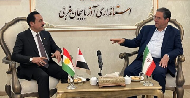 ملف التبادل كوردستان - طهران يتصدر مباحثات محافظ أربيل في إيران
