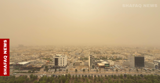 نحو 100 حالة اختناق.. العاصفة الترابية تصل إقليم كوردستان