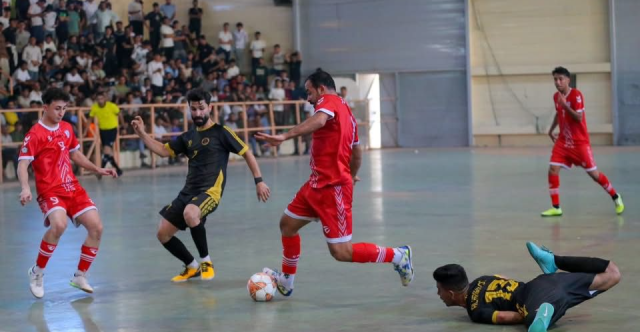 كرة الصالات.. الموارد المائية بطلا لكأس العراق