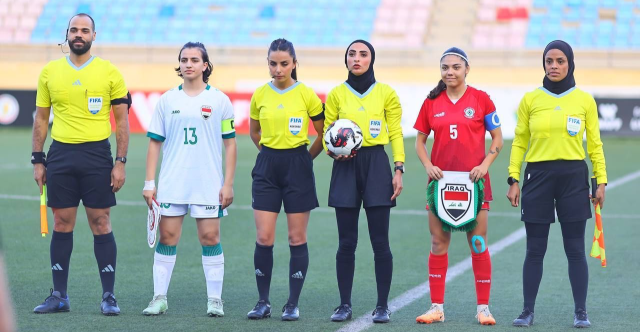 منتخب العراق النسوي لكرة القدم يشارك في تصفيات كأس آسيا