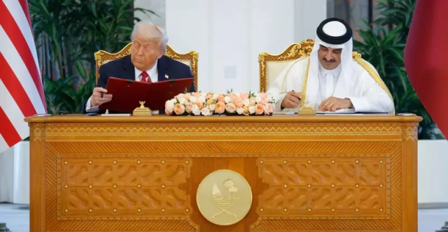تتجاوز تريليون دولار.. ترامب يوقع صفقات تاريخية مع قطر