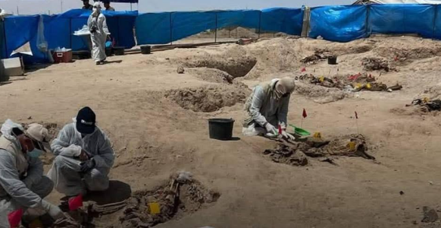 العثور على مقبرة جماعية شمالي الأنبار يُرجح أنها لمدنيين قتلهم داعش