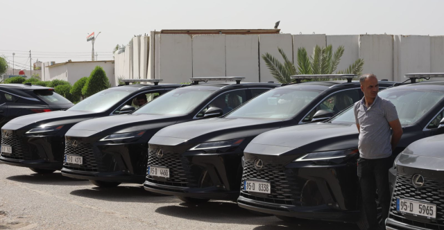 لكزس 2025 في مهمة أمنية من الرطبة إلى البصرة