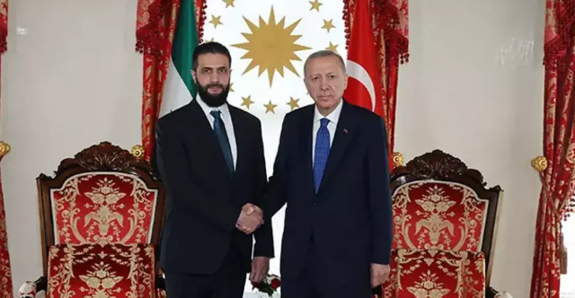 أردوغان للشرع: لن نرضى باستمرار العدوان الإسرائيلي على سوريا