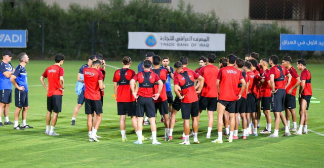 المنتخب العراقي يلاعب نفسه تحضيراً لكوريا الجنوبية