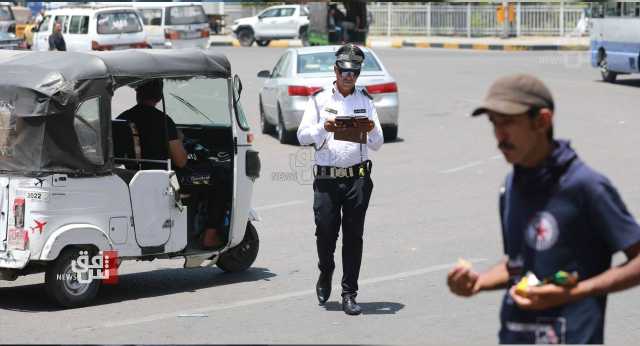 عناصر من العصائب مخالفون للسير يعتدون على شرطي مرور في ذي قار