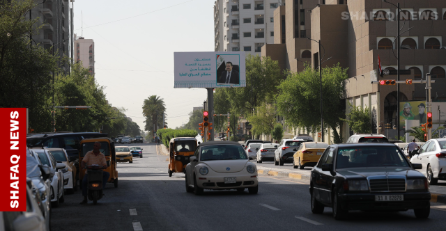السوداني المبتسم ينتشر في بغداد (صور)