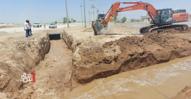 اربيل.. جريح باطلاق نار وسقوط عمال  داخل مشروع ماء