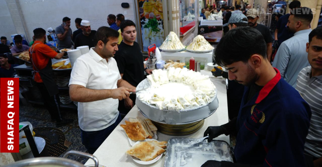 الكاهي والقيمر.. مصباح العيد ووجبة البغداديين المفضّلة وفي هيت الانبار الفاصوليا (صور)