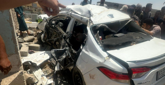 مصرع 3 أشخاص بحادث سير على طريق بغداد - الموصل