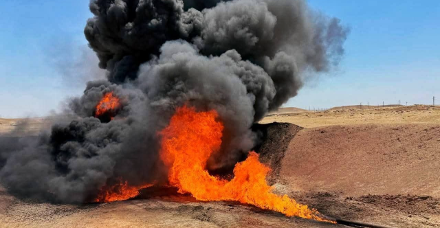 بعد انفجاره.. استئناف ضخ الغاز من حقول عجيل إلى كركوك