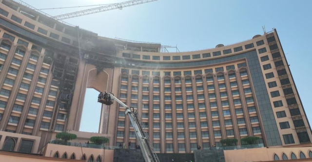 إخلاء كامل للنزلاء واقتحام مباشر.. تفاصيل إخماد قلب العالم ببغداد