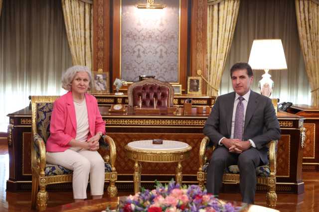 رئيس كوردستان يؤكد رغبة الإقليم في تعزيز التعاون مع فنلندا